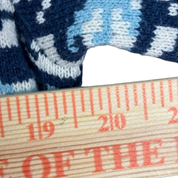 EUC Lucky Brand Women’s Open Front Southwestern/Fair Isle print cardigan Sz Med - Picture 6 of 10